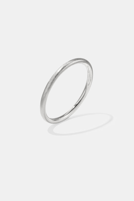 Bangle with brushed effect - 6 mm