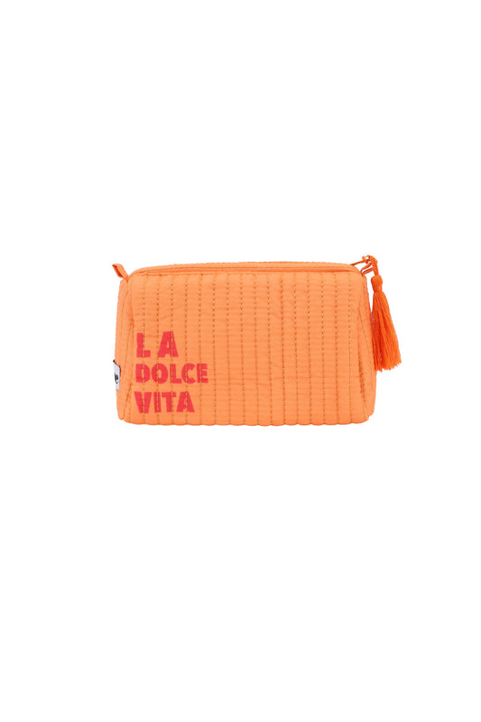 La dolce vita makeup bag