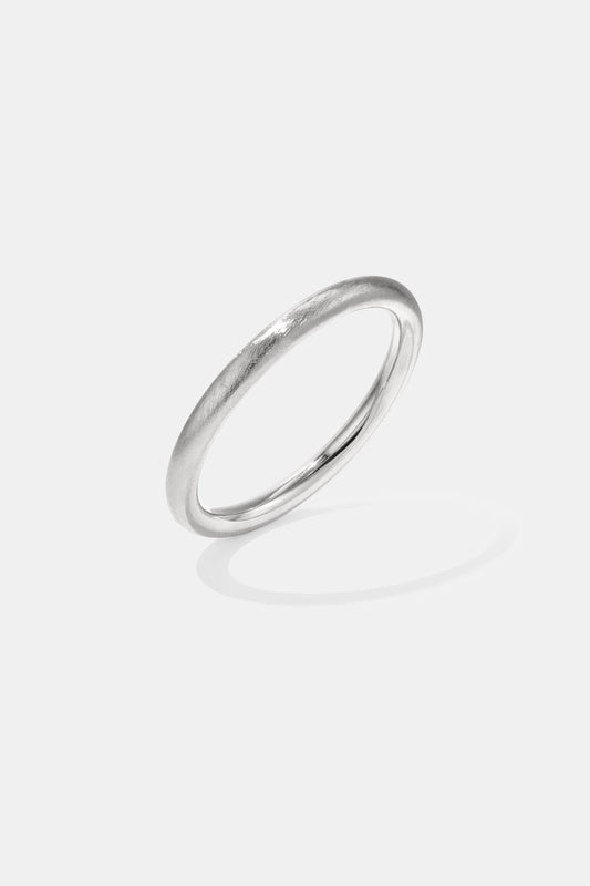 Bangle with brushed effect - 8 mm