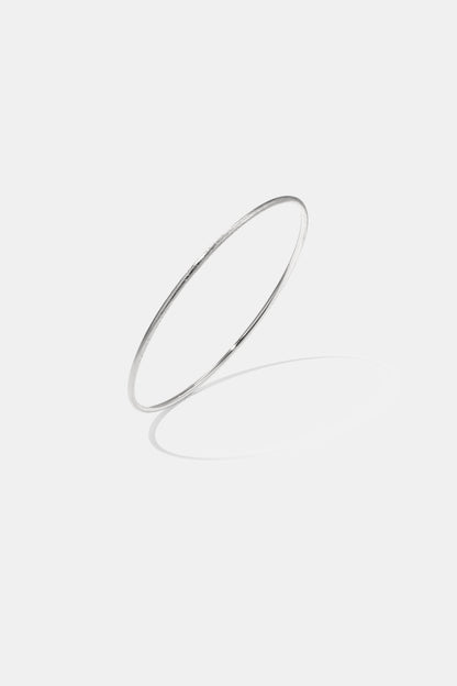 Bangle with brushed effect - 2 mm