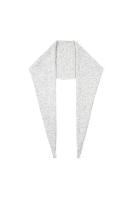 Minimalist Solid Color Triangle Scarf