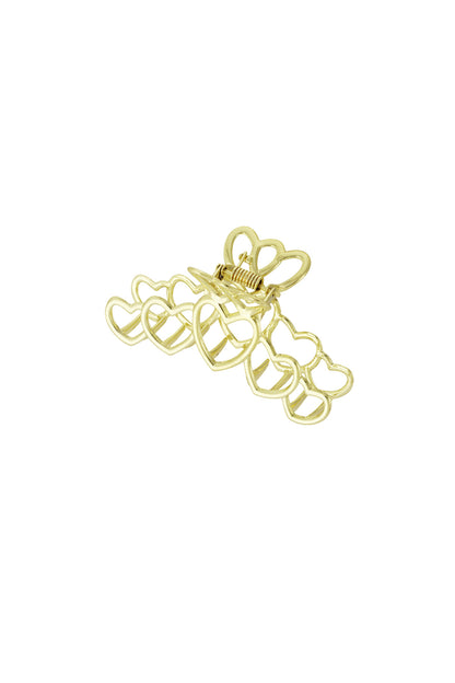 hair clip love all over
