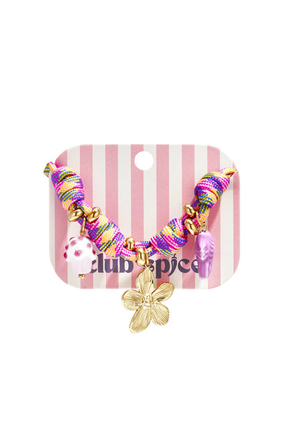 Rope Charm Bracelets Flower Casual Daily Romantic Series Women's jewelry