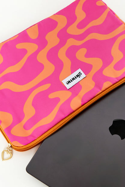 Gimme pattern laptop case - 13 inches