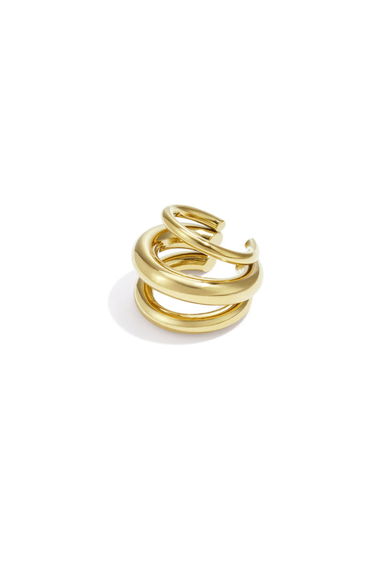 Stainless Steel Ear Cuffs lines Daily Simple Series Women's jewelry
