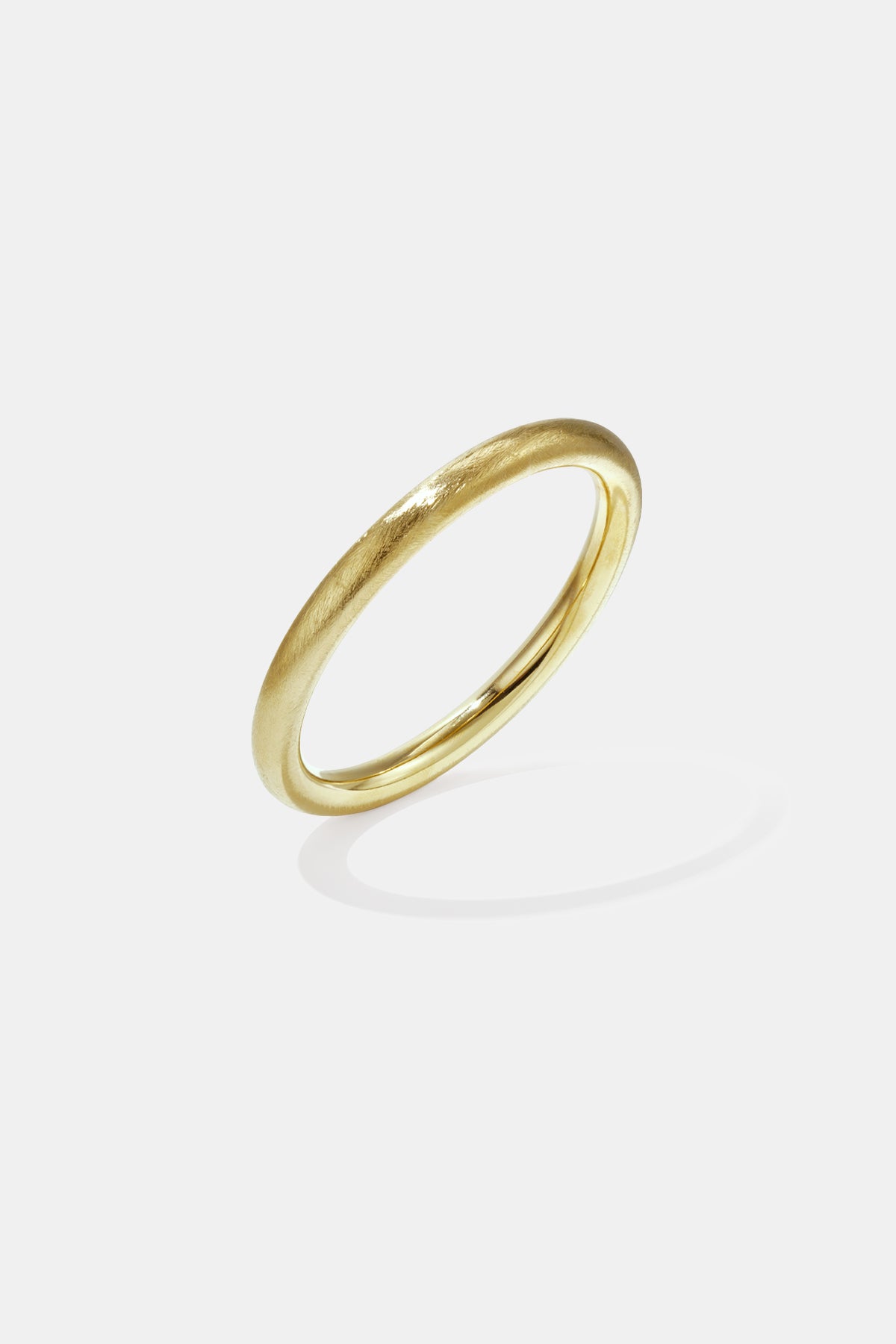 Bangle with brushed effect - 8 mm