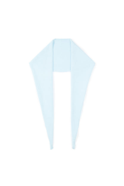 Minimalist Solid Color Triangle Scarf
