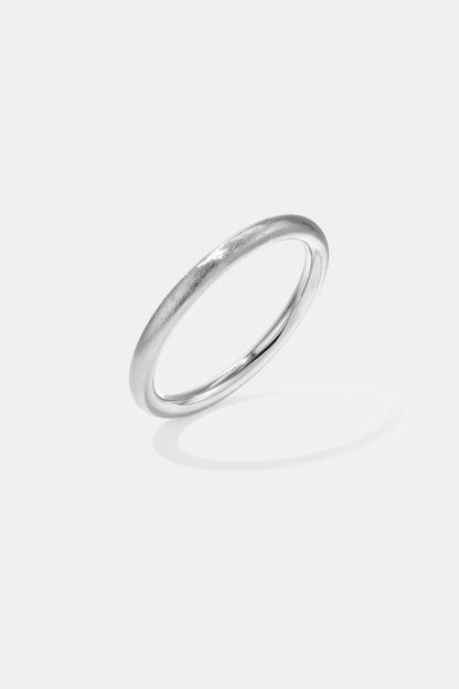 Bangle with brushed effect - 8 mm