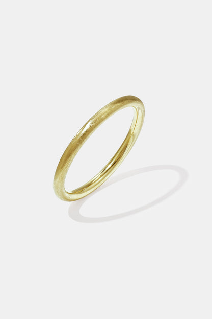Bangle with brushed effect - 7 mm
