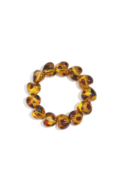 Acrylic Beaded Bracelets Leopard Print Retro Daily Classic Series Women's jewelry